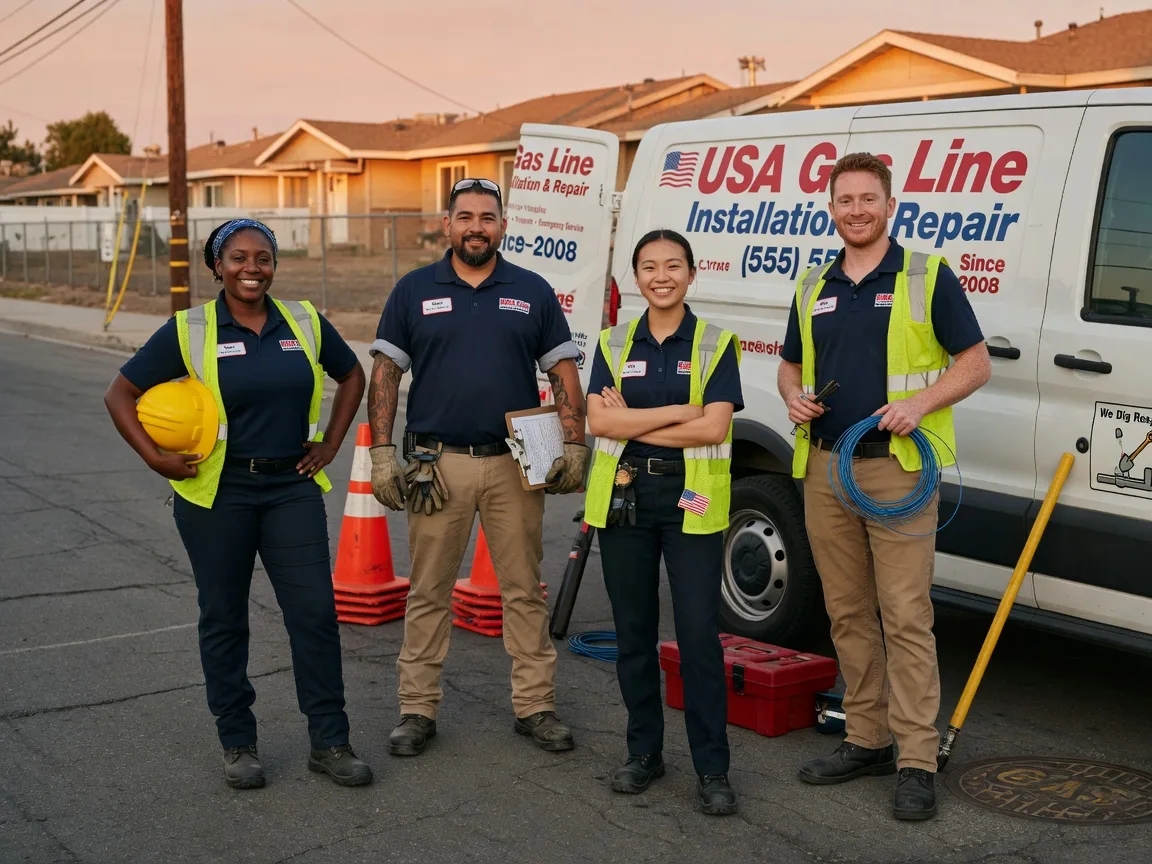 Gas Line Installation company in Marquette, NE